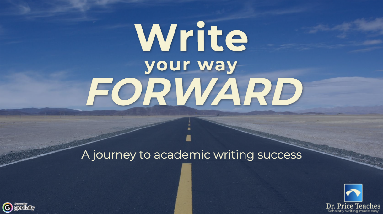 Write your way forward: A journey to academic writing success